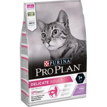 PRO PLAN FELINE DELICATE OPTIDIGES PAVO 3kg.