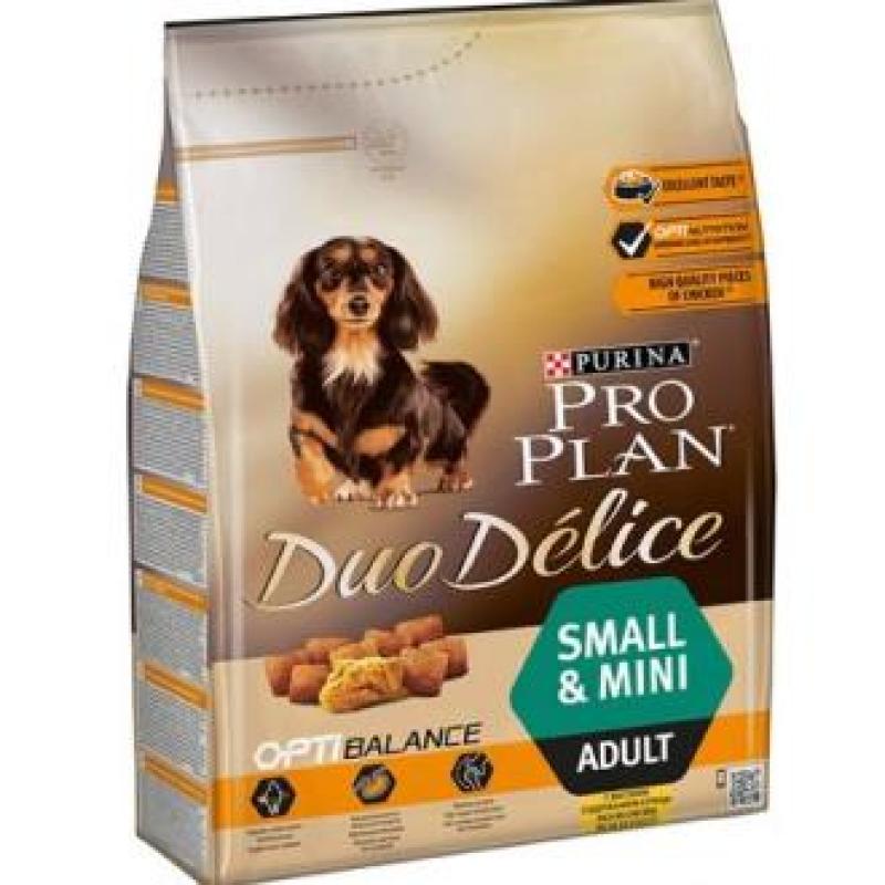 PRO PLAN CANINE ADULT DUODELICE SMALL POLLO 2,5kg.