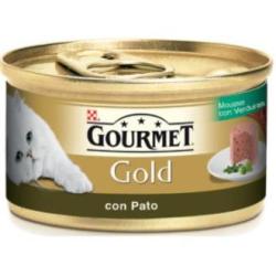 GOURMET GOLD MOUSSE PATO ESPINACA CAJA 24X85gr.