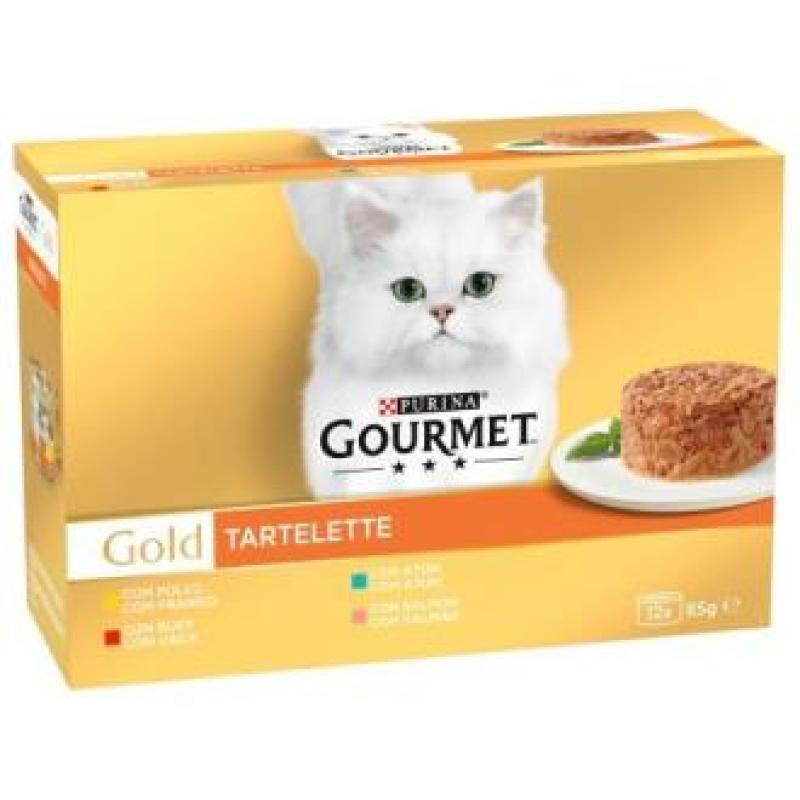 GOURMET GOLD TARTALLETTE CAJA 12X85gr.