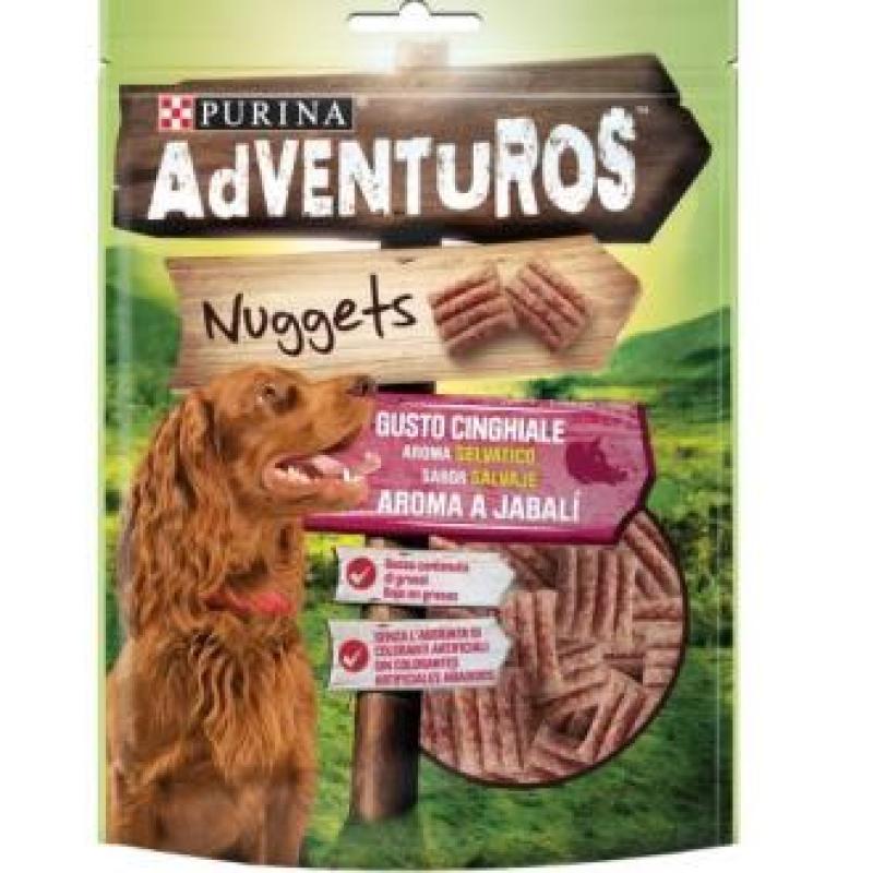 ADVENTUROS CANINE NUGGETS JABALI SALVAJE 6X90gr.