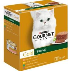 GOURMET GOLD TERRINE SURTIDO CAJA 8X85gr.