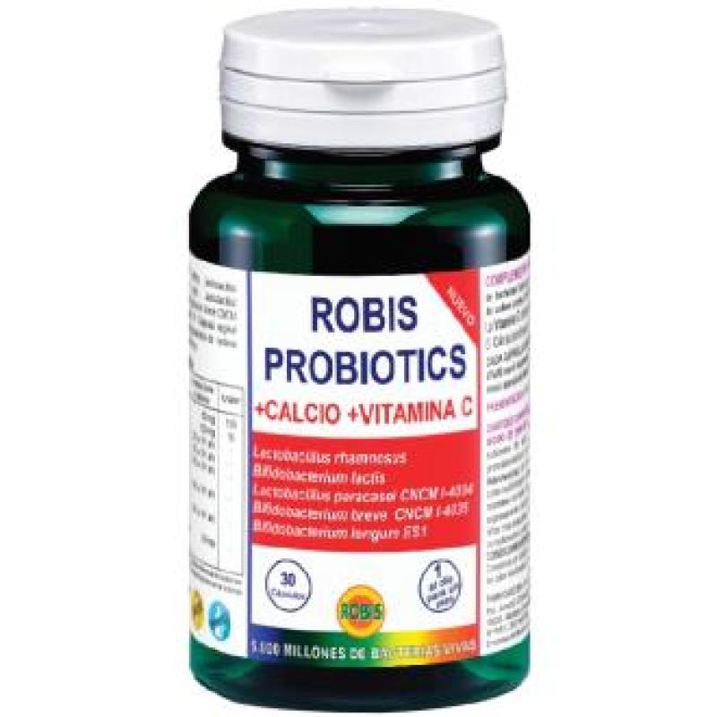 ROBIS PROBIOTICS +calcio+vit. C 30cap.