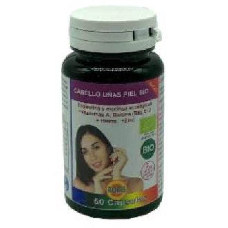 CABELLO PIEL Y UÑAS 60cap. BIO