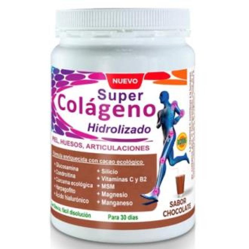 SUPER COLAGENO HIDROLIZADO chocolate 300gr.