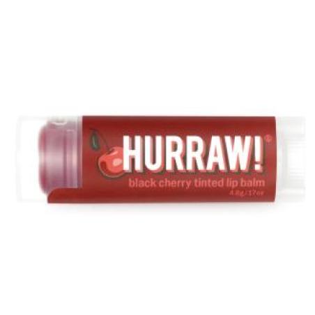 HURRAW balsamo labial tintado cereza negra