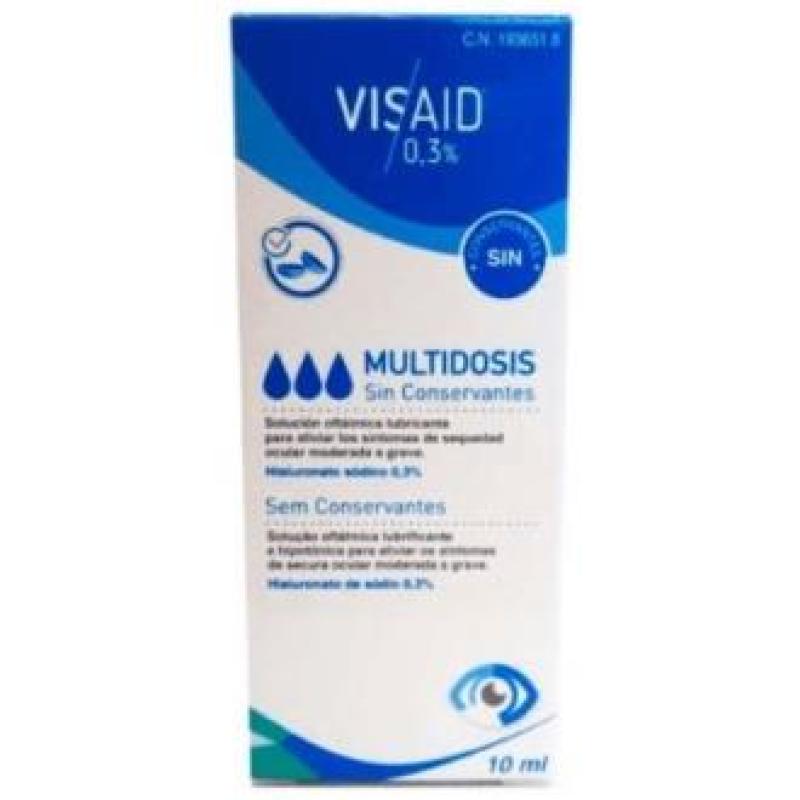 VISAID 0,3% multidosis 10ml.