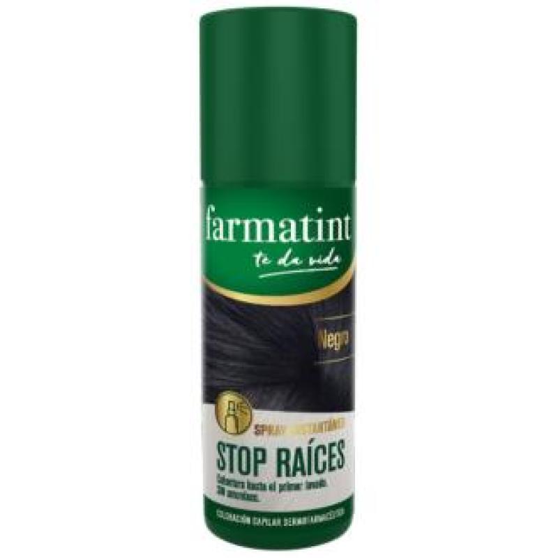 FARMATINT STOP RAICES negro 75ml.