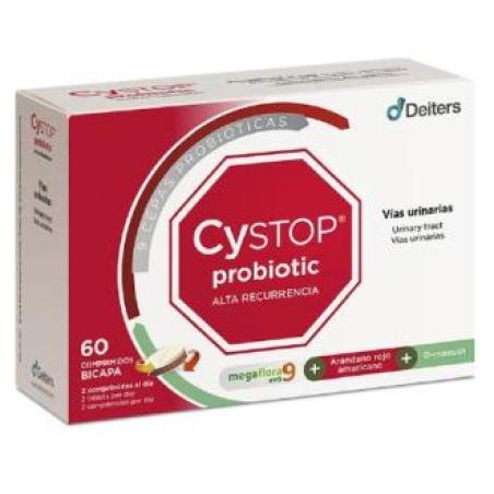 CYSTOP probiotic alta recurrencia 60comp.