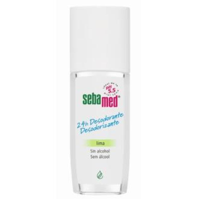 DESODORANTE 24h desodorizante lima spray 75ml.