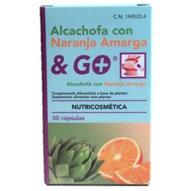 ALCACHOFA con naranja amarga 30cap.