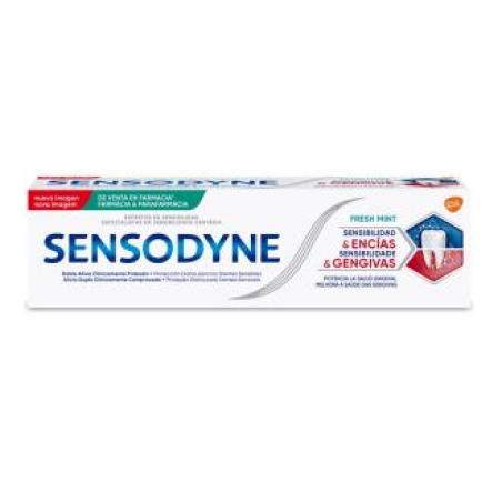 SENSODYNE SENSITIVITY & GUMS fresh mint 75ml.