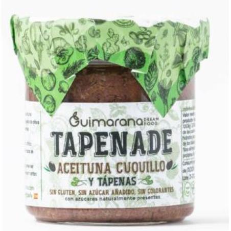 TAPENA DE ACEITUNA CUQUILLO Y ALCAPARRAS pate 130g