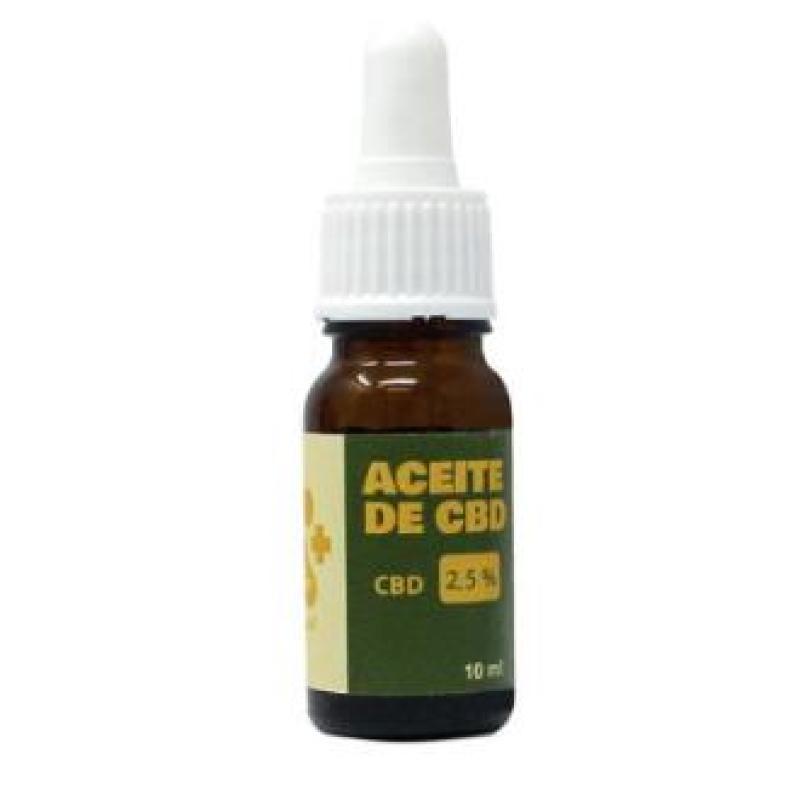 ACEITE CBD 2,5% perros y gatos 10ml.