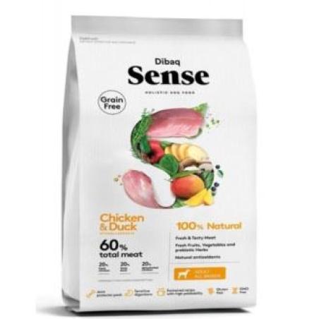 DIBAQ SENSE pollo y pato perro adulto 2kg. SG