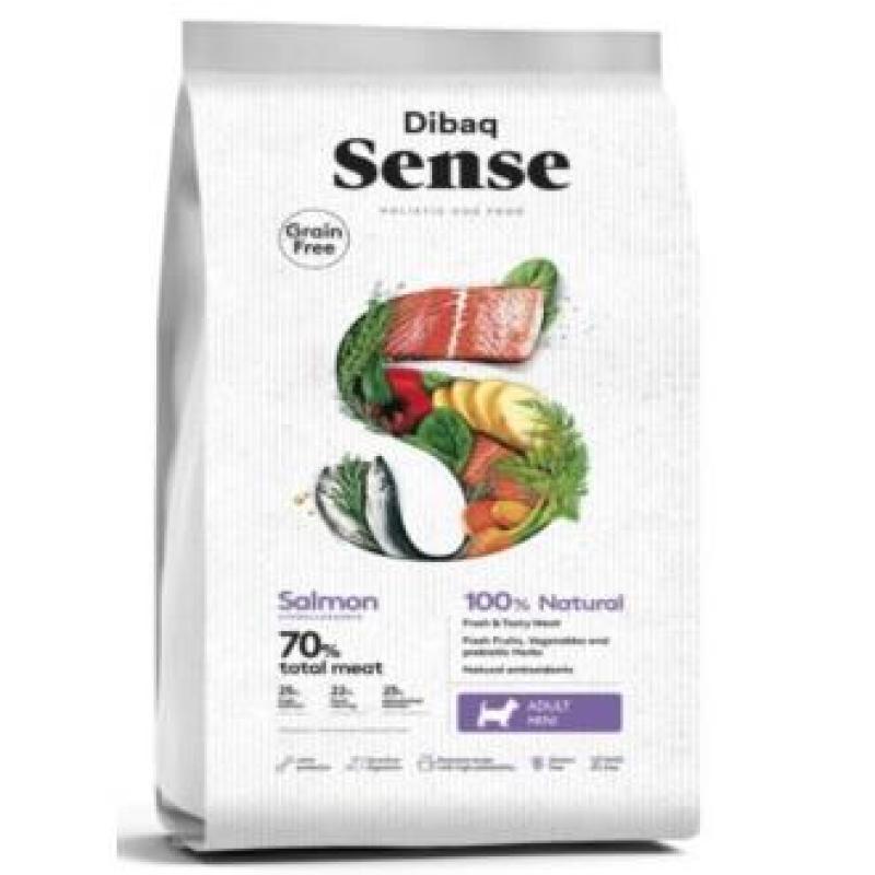 DIBAQ SENSE  salmon perro adulto mini 2kg. SG