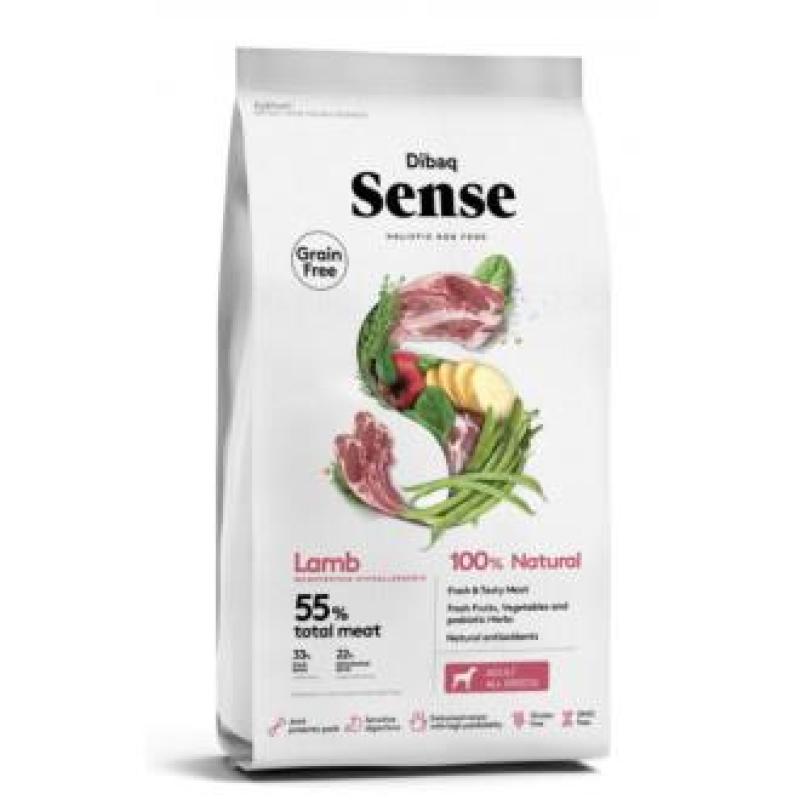 DIBAQ SENSE cordero perro adulto 12kg. SG