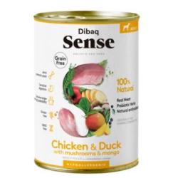 DIBAQ SENSE pollo y pato perro adulto lata 380g SG