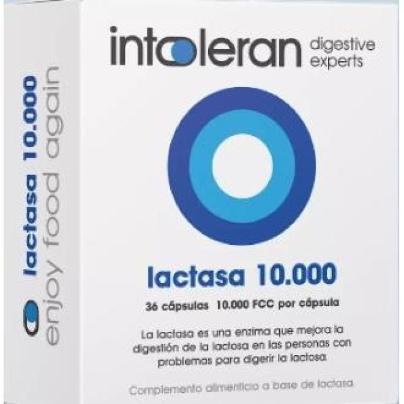 INTOLERAN lactasa 10.000 36cap.