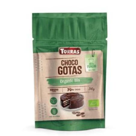 GOTAS DE CHOCOLATE 70% 200gr. BIO SG VEGAN