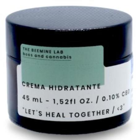 CREMA FACIAL HIDRATANTE CBD Y MIEL 45ml.