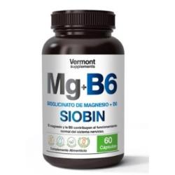 MG+B6 SIOBIN Bisglicinato de Magnesio+B6 60cap.