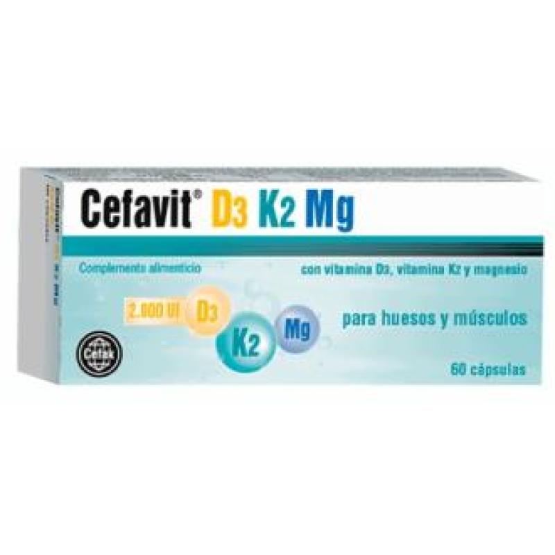 CEFAVIT D3-K2-MG 60cap.