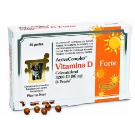 ACTIVECOMPLEX VITAMINA D FORTE 80perlas