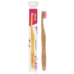 CEPILLO DENTAL BAMBU - rosa