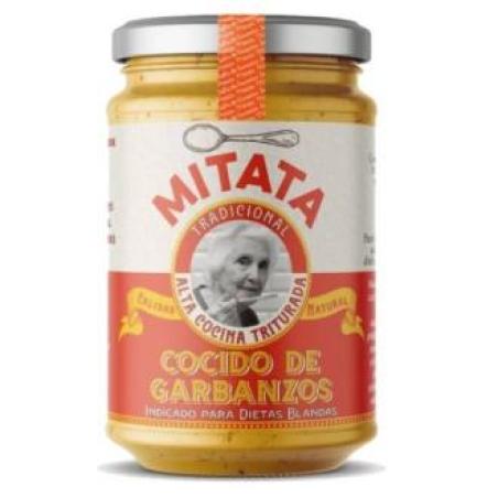 COCIDO DE GARBANZOS triturado 340gr. S/SAL**