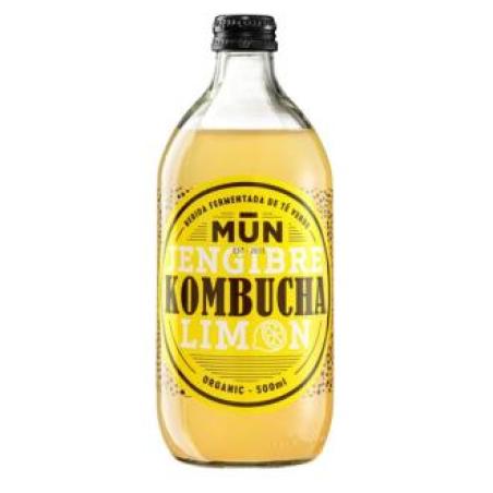 KOMBUCHA  GINGER LEMON 500ml.