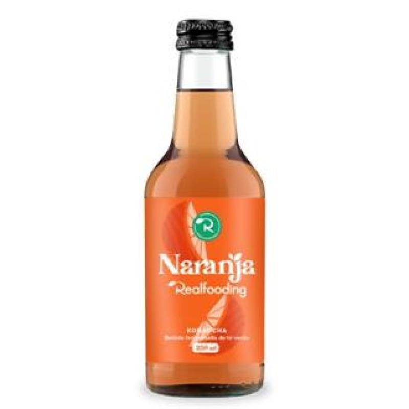 KOMBUCHA NARANJA realfooding 250ml.