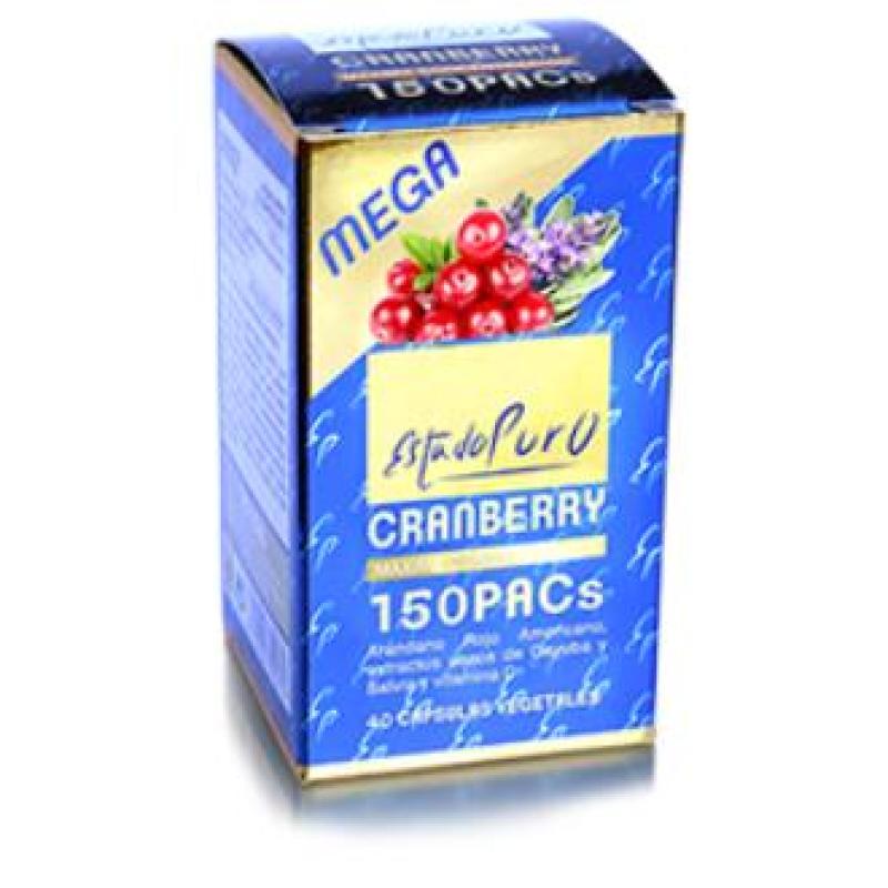 CRANBERRY MEGA150 PACS  40cap. ESTADO PURO