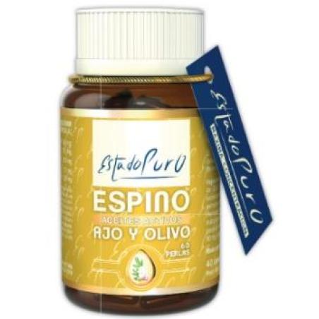 ESPINO, AJO, OLIVO aceites activos 60perlas