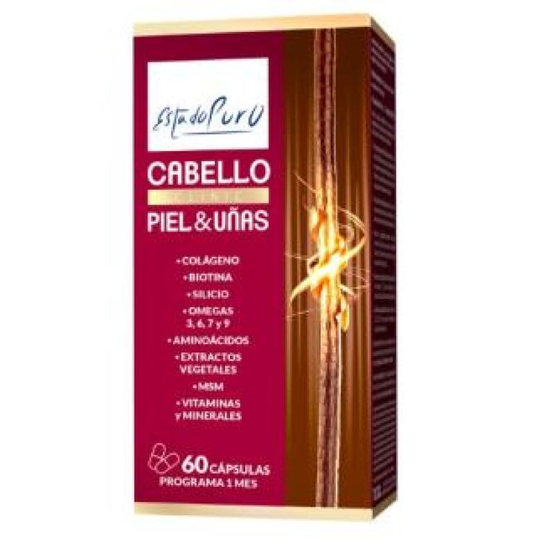 CABELLO PIEL Y UÑAS 60cap.