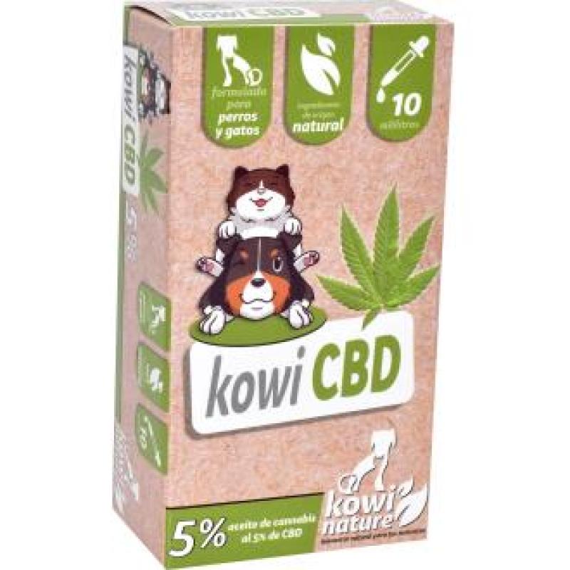 KOWI CBD 5% perros y gatos 10ml.