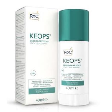 PACK ROC KEOPS DEO stick piel normal 2x40ml.