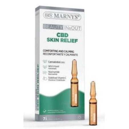 BEAUTY IN & OUT cbd skin relief 7amp.