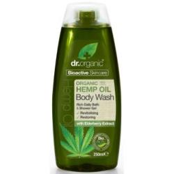 GEL DE BAÑO Y DUCHA aceite cañamo organico 250ml.