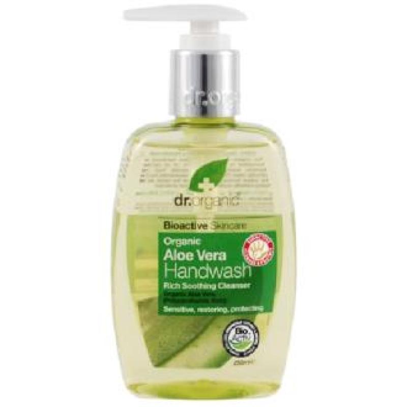 JABON EN GEL MANOS aloe vera organico 250ml.