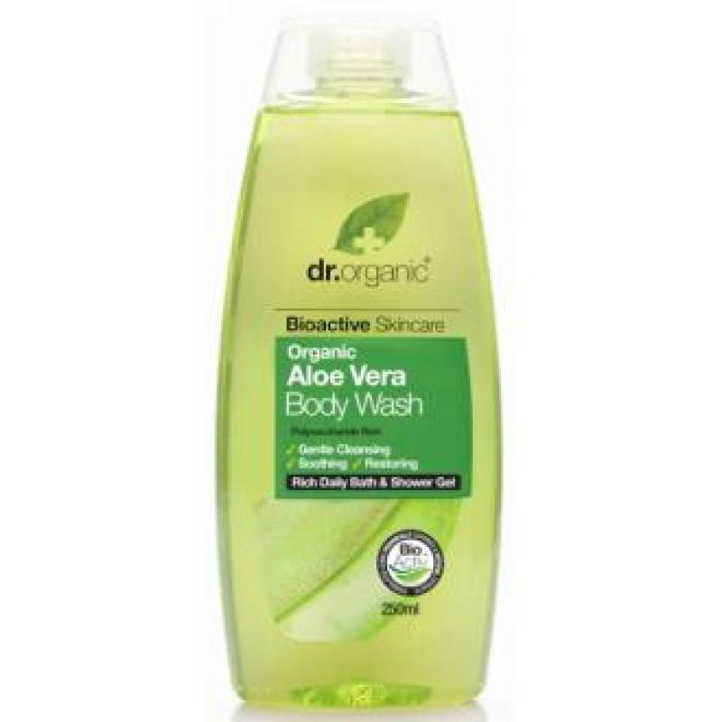 GEL DE BAÑO Y DUCHA aloe vera organico 250ml.