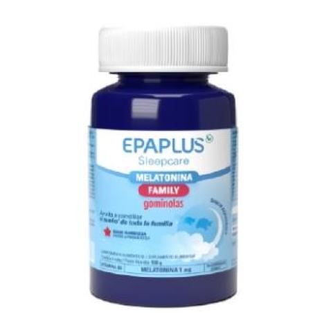 EPAPLUS SLEEPCARE melatonina family 50gummies