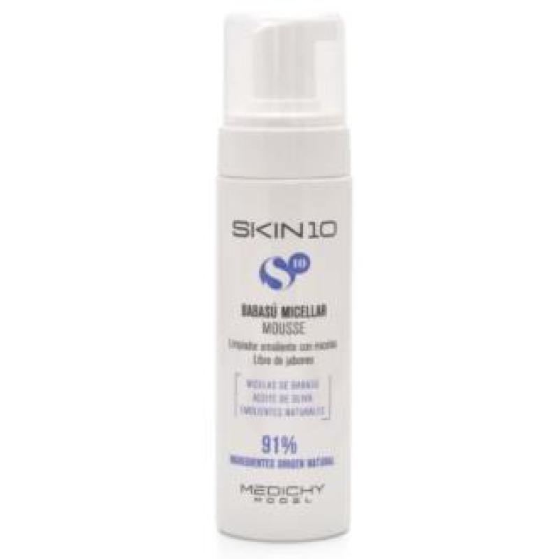 SKIN10 BABASU MICELLAR MOUSSE limpiador 200ml.