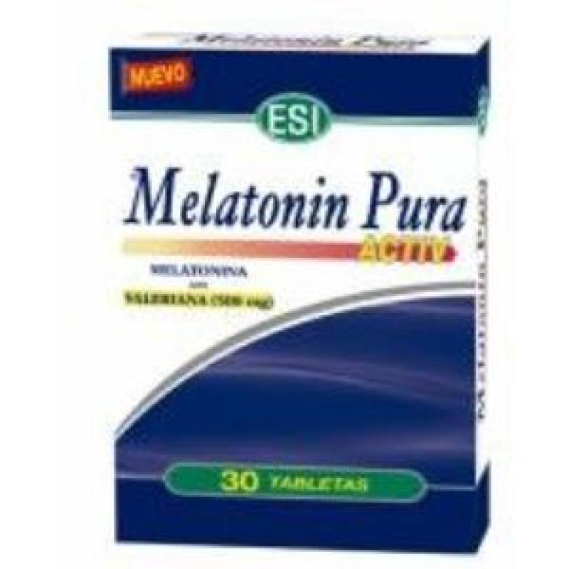 MELATONIN PURA ACTIV 1mg. 30cap.