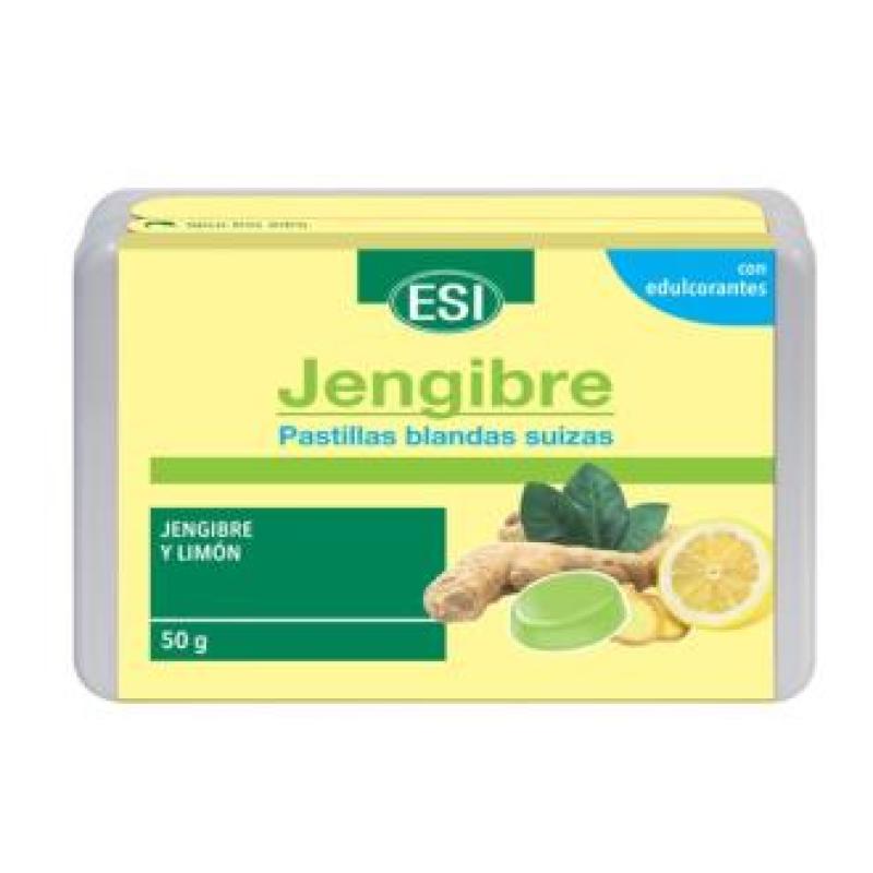 JENGIBRE pastillas blandas con limon 50gr.