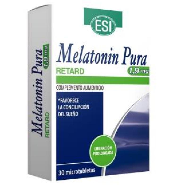 MELATONIN RETARD PURA 1,9mg. 30microtabletas