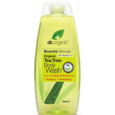 GEL DE DUCHA arbol del te organico 250ml.