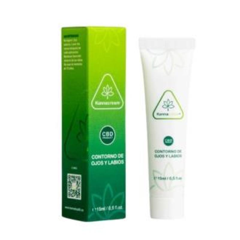 KANNACREAM CBD contorno de ojos y labios 15ml.**