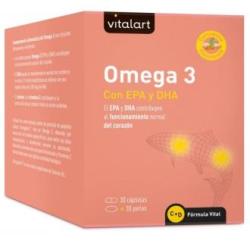 VITALART OMEGA 3 EPA+DHA 30cap+30perlas.