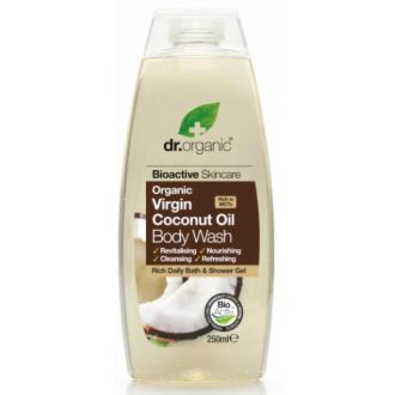 GEL DE BAÑO aceite coco organico 250ml.